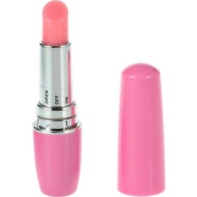 Resim Pembe Tilki Modern Mini Ruj Vibratör Pembe 9 CM 