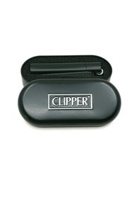 Resim Clipper Metal Siboplu Siyah Çakmak 