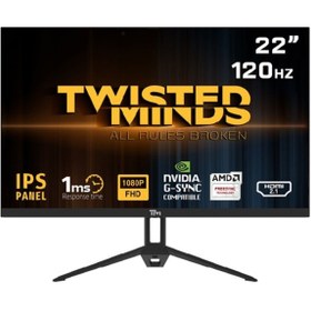 Resim Twısted Mınds 22" TM22FHD120IPS Fhd 120HZ 1ms HDMI Dp Vrr IPS Çerçevesiz Gamıng Monitör 