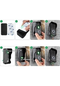 Resim Hello D90 1000mah Şarjlı Kapalı Devre Telsiz Kapı Zili Çift Taraflı Sesli İletişim 29918 