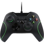 Resim S-Xp11 Xbox One / Pc Oyun Kolu Kablolu Gamepad 