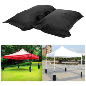 Resim Homyl Ağır Hizmet Ağırlık Torbaları Pop Up Canopy Trambolin Siyah 