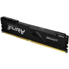 Resim Kingston Fury Beast KF426C16BB1-16 16GB (1x16GB) DDR4 2666MHz CL16 Siyah Gaming Ram (Bellek) Pc 