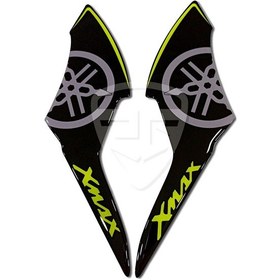 Resim Yamaha Xmax 2018 Yan Pad Siyah Sarı 