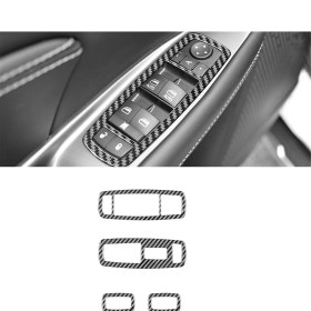 Resim Ruseaao Journey 11-17 Pencere Kaldırma Kontrol Paneli Kapağı Sticker Trimi (Yurt Dışından) 