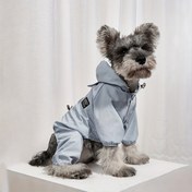 Resim Yansıtıcı Pet Yağmurluğu - Dört Ayaklı Arkadaşlar için Su Geçirmez ve Nefes Alabilen Köpek Ceketi 
