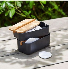 Resim Lexon Zen Lh42n Cotton Box Pamuk Kutusu Siyah 