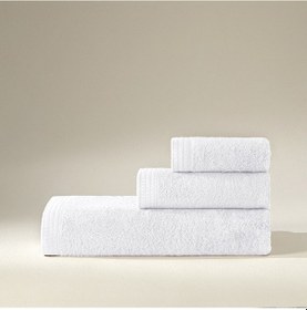 Resim Linens Cozy Bambu 50x85 Cm Yüz Havlusu Beyaz Beyaz 