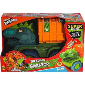 Resim Nessiworld Bmd503 Kt Sweptor Dino Çöp Kamyonu Çok Renkli 