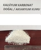 Resim Beyaz Kalsiyumlu Akvaryum Kumu 10 Kg 1-1.50 Mm 