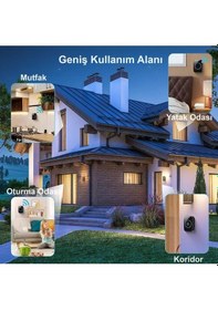 Resim Plentiful Modern Kablosuz Kapı Zili 300metre Menzil 60 Çeşit Melodi Hoşgeldiniz 5 Seviye Ses 