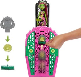 Resim Monster High Gizemli Arkadaşlar Gizemli Bahçe Serisi - Venus Mcflytrap HYT75 