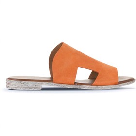 Resim Bueno Shoes Turuncu Alf Süet Kadın Düz Terlik 01wa3012 