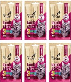 Resim Cat Lamb Stick 6 Adet 3x5gr. Kuzu Etli, Çubuk, Kedi Ödül Maması 