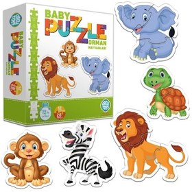 Resim 12-36 Ay Eğitici Puzzle Set (2 ve 3 Parçalı) 