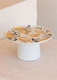 Resim The Mia Limoncello Ayaklı Servis Tabağı 26 Cm Renkli 