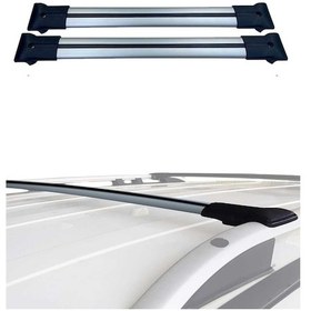 Resim Toyota Rav4 Xa20 2001-2005 İçin Klasik Model Ara Atkı / Tavan Taşıma Barı - Gri 