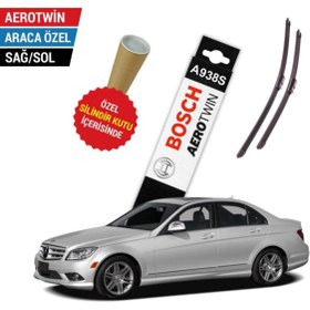 Resim Bosch Mercedes C Silecek Seti (2009-2011 W204) Aerotwin A938s 