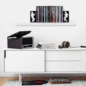 Resim KT-034 Dekoratif Metal Kitap Tutucu | ByLamp 