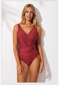 Resim Pierre Cardin 241127 Kalın Askılı Kruvaze Mayo 24y Çok Renkli 