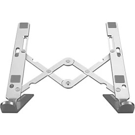 Resim Esranın Dünyası Blueforce As-70 7 Kademeli Alüminyum Taşınabilir Laptop Notebook Tablet Standı Katlanabilir Portatif Macbook Metal Stant 10 Inç-16 Inç Uyumlu 