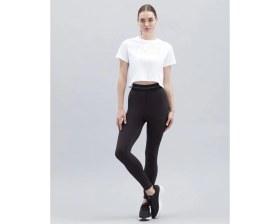 Resim Skechers W Graphic Tee Shiny Logo T-Shirt Kadın Beyaz Tshirt S221460-102 