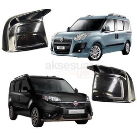 Resim Fiat Doblo Geniş Aile Batman Yarasa Ayna Kapağı 2010 2022 
