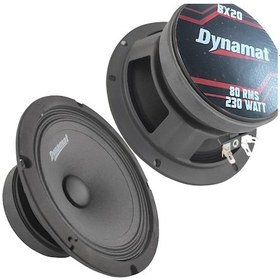 Resim Dynamat Oto Midrange 20CM 230W 80RMS Dynamat Bx-20 