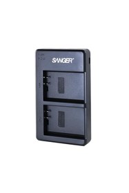 Resim Sanger LP-E10 Canon Ikili USB Şarj Aleti 