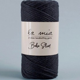Resim La Mia Boho Slim Siyah El Örgü İpi -L006 - 34203 