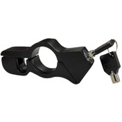Resim Symbee Alüminyum Motor Bisiklet Kilitleri - Universal Grip Kilidi, Anti-hırsızlık, Taşınabilir, Siyah 