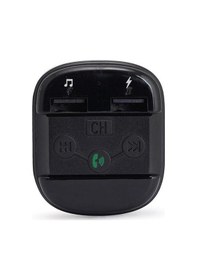 Resim Ayt Hello Hl-19681 X12 Handsfree Çift Usb Sd Bluetooth 12-24 Volt Fm Transmitter Oto Araç Çakmaklık Müzik Bağlantı Cihaz 