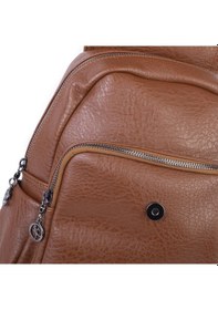 Resim Nas Bag Kadın Kapaklı Sırt Çantası Taba Victoria 