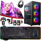 Resim Turbox TX5041 Intel Core I5 9400F 16GB 1tb SSD 6gb GTX1660TI 27 Curved Freedos Oyuncu Bilgisayarı 