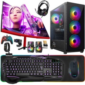 Resim Turbox TX5041 Intel Core I5 9400F 16GB 1tb SSD 6gb GTX1660TI 27 Curved Freedos Oyuncu Bilgisayarı 