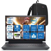 Resim Dell Gaming G15 5530 Intel Core I7 13650HX 64GB Ddr5 512GB SSD Windows 11 Home RTX4060 8gb 140W 15.6" Fhd (1920X1080) 165HZ 3ms 300NİTS Taşınabilir Bilgisayar G155530014UH21 + Zetta Çanta 