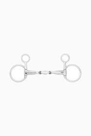 Resim Baucher Paslanmaz Çelik Çift Kırımlı At Ağızlığı 16 mm - 145 mm 