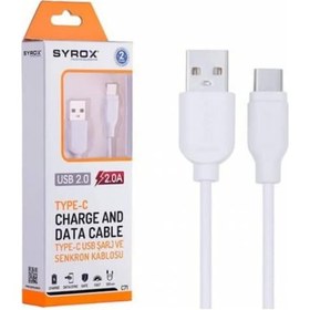 Resim Syrox 2Mah Type -C Usb Kablo C71 