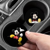 Resim Mickey-Themed Araba Pedleri, Doğum Günleri ve Tatiller için Mükemmel, Karikatür Tasarımları ve Kaymaz Fonksiyonellik ile Araba İçleri için İdeal. 