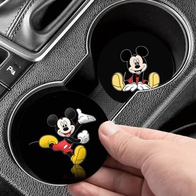 Resim Mickey-Themed Araba Pedleri, Doğum Günleri ve Tatiller için Mükemmel, Karikatür Tasarımları ve Kaymaz Fonksiyonellik ile Araba İçleri için İdeal. 
