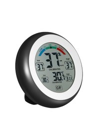 Resim Konesam Dijital Sıcaklık Ve Nem Ölçer - Maks/min Göstergeli, Dokunmatik Tuşlu, Duvar & Masa Tipi 