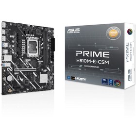 Resim Asus Prıme H810m-e-csm 6400mhz Ddr5 Soket Lga 1851 Dp M.2 Hdmı Matx Anakart 