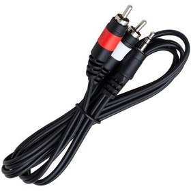 Resim Powermaster Pm-4283 2 Rca Erkek + 3.5 Mm Stereo Erkek 1.5 Metre 1 