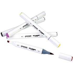 Resim Penmark Art Marker Çift Uçlu Kalem 12 Li Set Hs-9000-12 