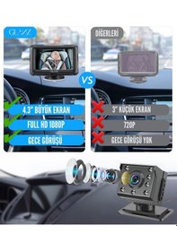 Resim Glanz Full Hd 1080p Gece Görüşü Özellikli Araç İçi Çocuk Bebek Kamerası 