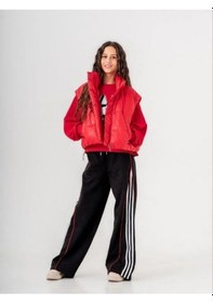 Resim Zekids Kız Çocuk Mevsimlik Paraşüt Şişme Yelek-14779 Kırmızı 