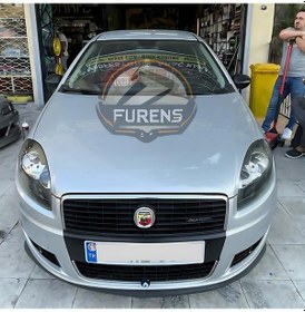 Resim Fiat Linea 2007-2017 Uyumlu H Lip Esnek Ön Lip 2 Parça Karlık Ön Ek Tampon Altı Dill 