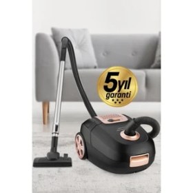 Resim GoldMaster Avantajlı Ikili Set Paketi Toz Torbalı Elektrikli Süpürge Seramik Tabanlı Buharlı Ütü 