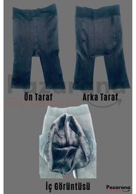 Resim Kadın Siyah Içi Peluşlu Kışlık Termal Tayt Içlik Bayan Tayt Bayan Pantolon Tayt Bayan Koşu Taytı SiYAH 