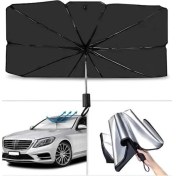 Resim Alvo Store Yeni Nesil Tüm Araç Modellerine Uygun Oto Şemsiye Katlanabilir Uv Işınlarına Karşı 